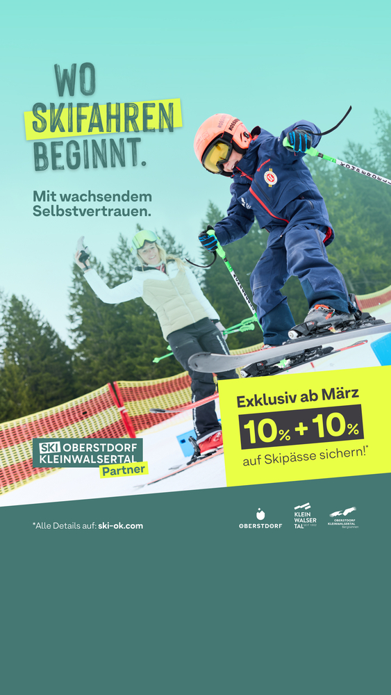 SKI OK - Bis zu 20% auf Ihren Skipass 2025/26 sparen